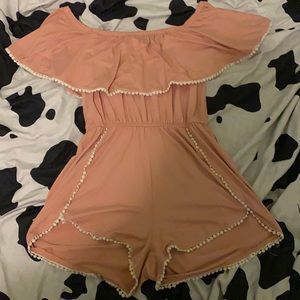 Light pink romper
